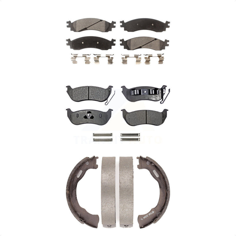 Transit Auto KFN-100499 Disc Brake Pad for 2006-2010 Mercury Mountaineer, Ford Explorer Sport Trac, Ford Explorer - Front and Rear