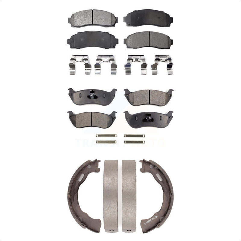 Transit Auto KFN-100500 Disc Brake Pad for 2002-2005 Ford Explorer, Mercury Mountaineer - Front and Rear