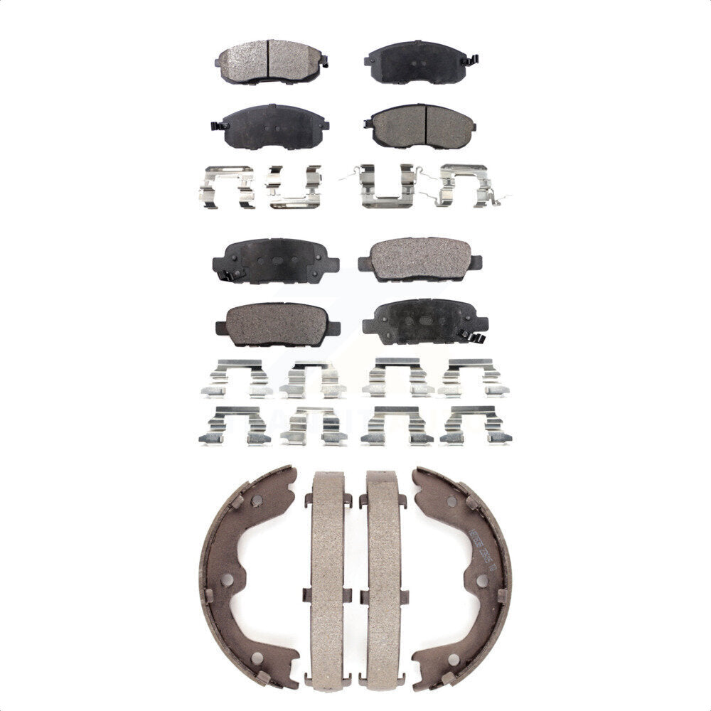 Transit Auto KFN-100503 Disc Brake Pad for 2002-2013 Nissan Altima, INFINITI G35, Nissan 350Z - Front and Rear