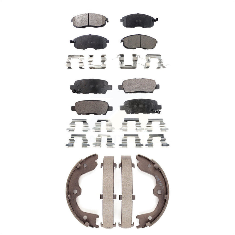Transit Auto KFN-100503 Disc Brake Pad for 2002-2013 Nissan Altima, INFINITI G35, Nissan 350Z - Front and Rear