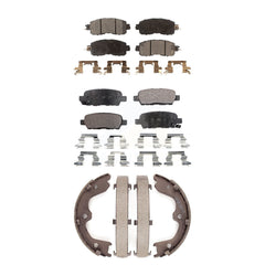 Transit Auto KFN-100506 Disc Brake Pad for 2013-2023 Nissan Altima - Front and Rear