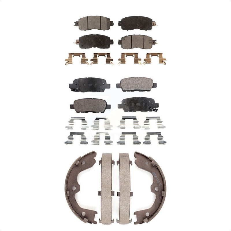 Transit Auto KFN-100506 Disc Brake Pad for 2013-2023 Nissan Altima - Front and Rear