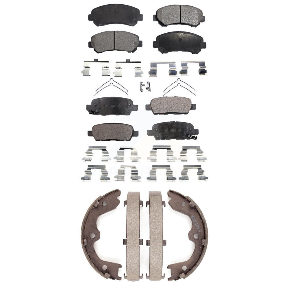 Transit Auto KFN-100507 Disc Brake Pad for 2009-2022 Nissan Maxima - Front and Rear