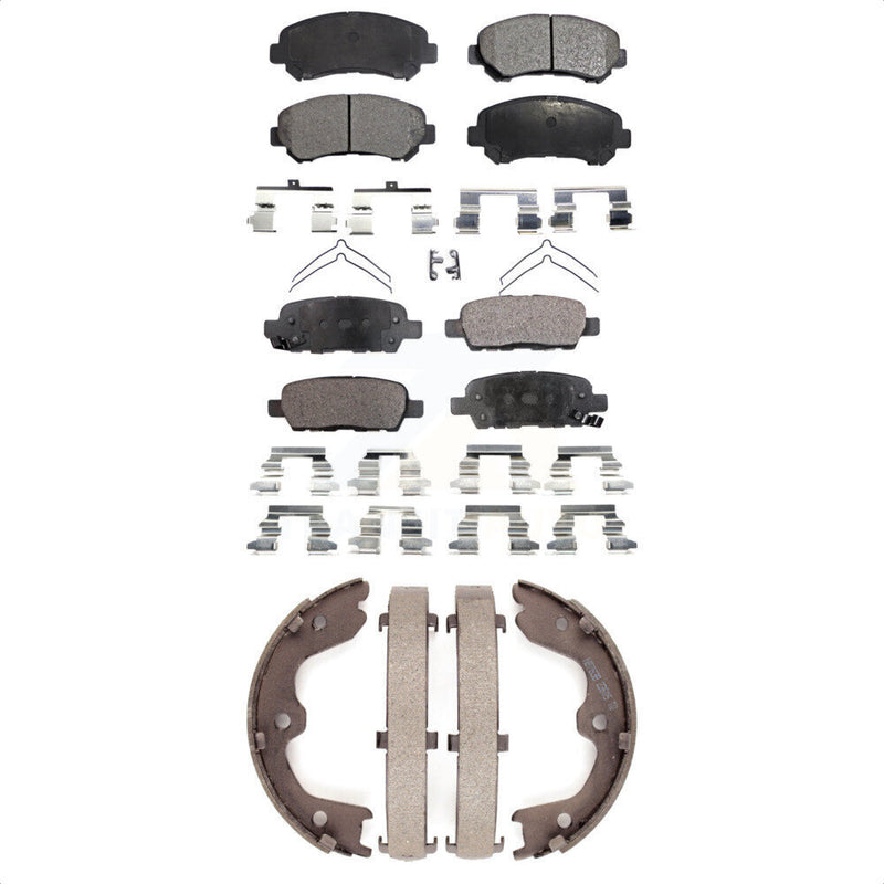 Transit Auto KFN-100507 Disc Brake Pad for 2009-2022 Nissan Maxima - Front and Rear