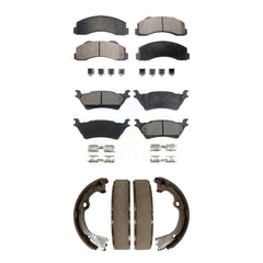 Transit Auto KFN-100512 Disc Brake Pad for 2012-2017 Ford F-150 - Front and Rear