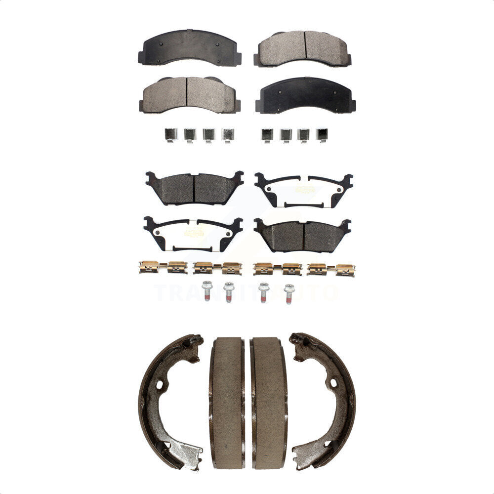 Transit Auto KFN-100513 Disc Brake Pad for 2015-2017 Ford F-150 - Front and Rear