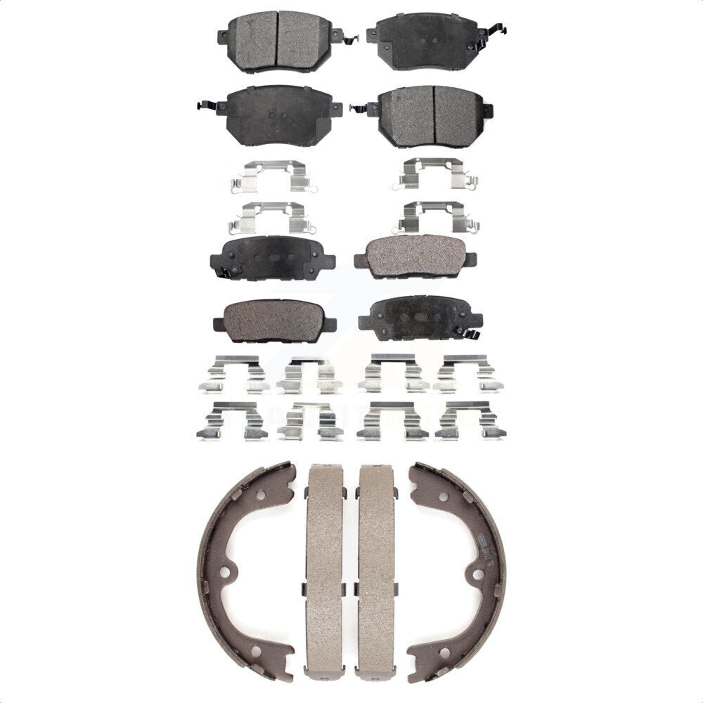 Transit Auto KFN-100518 Disc Brake Pad for 2003-2012 Nissan Murano - Front and Rear