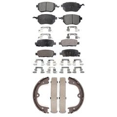 Transit Auto KFN-100518 Disc Brake Pad for 2003-2012 Nissan Murano - Front and Rear