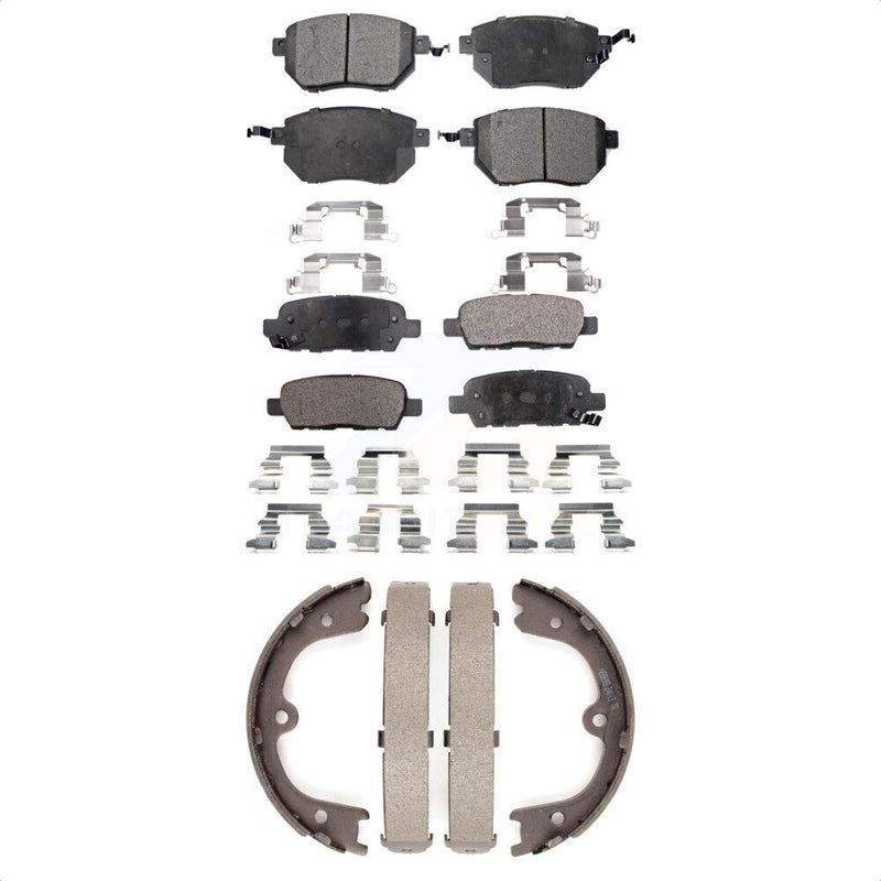 Transit Auto KFN-100518 Disc Brake Pad for 2003-2012 Nissan Murano - Front and Rear