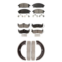 Transit Auto KFN-100524 Disc Brake Pad for 2004 Nissan Pathfinder - Front and Rear