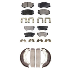 Transit Auto KFN-100527 Disc Brake Pad for 2003-2006 Hyundai Sonata, Kia Optima - Front and Rear