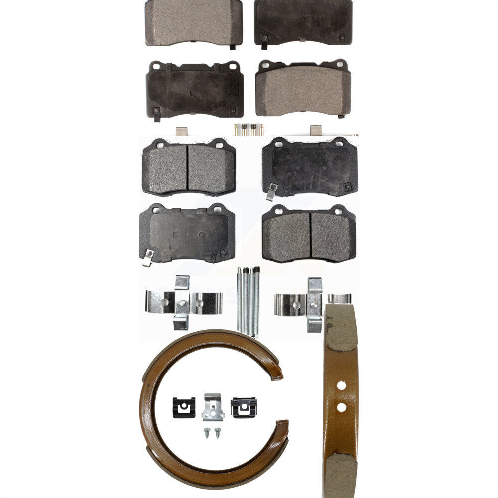 Transit Auto KFN-100533 Disc Brake Pad for 2004-2011 Cadillac STS, Cadillac CTS - Front and Rear