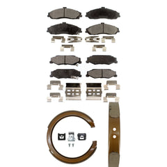 Transit Auto KFN-100534 Disc Brake Pad for 1997-2013 Chevrolet Corvette, Cadillac XLR - Front and Rear