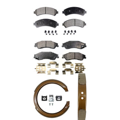 Transit Auto KFN-100538 Disc Brake Pad for 1997-2005 Chevrolet S10, GMC Sonoma and More - Front and Rear