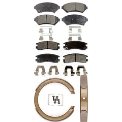 Transit Auto KFN-100541 Disc Brake Pad for 1997-2005 Buick Century, Chevrolet Venture and More - Front and Rear