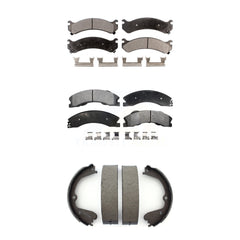 Transit Auto KFN-100542 Disc Brake Pad for 2009-2020 Chevrolet Express 4500, Chevrolet Express 3500 and More - Front and Rear