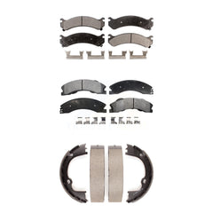 Transit Auto KFN-100545 Disc Brake Pad for 2009-2012 GMC Savana 3500 - Front and Rear