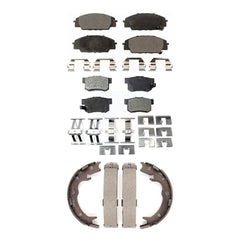 Transit Auto KFN-100546 Disc Brake Pad for 2000-2006 Honda S2000 - Front and Rear