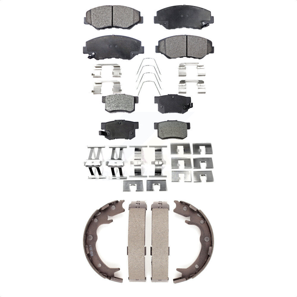 Transit Auto KFN-100547 Disc Brake Pad for 2002-2011 Honda Element, Honda CR-V - Front and Rear