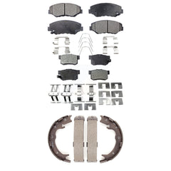 Transit Auto KFN-100547 Disc Brake Pad for 2002-2011 Honda Element, Honda CR-V - Front and Rear