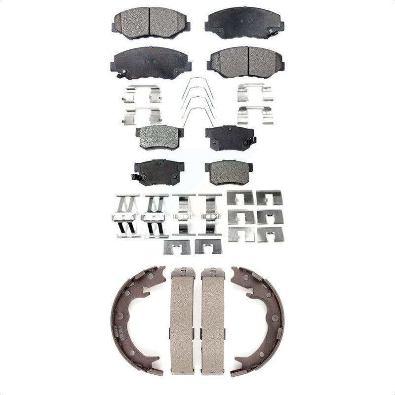 Transit Auto KFN-100547 Disc Brake Pad for 2002-2011 Honda Element, Honda CR-V - Front and Rear