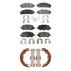 Transit Auto KFN-100551 Disc Brake Pad for 2009-2016 Toyota Venza - Front and Rear