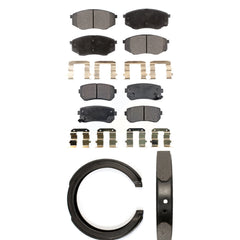 Transit Auto KFN-100556 Disc Brake Pad for 2011 Kia Sportage - Front and Rear