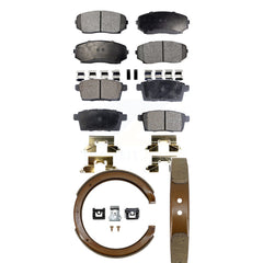 Transit Auto KFN-100558 Disc Brake Pad for 2007-2012 Ford Edge, Lincoln MKX and More - Front and Rear