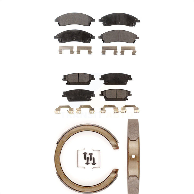 Transit Auto KFN-100561 Disc Brake Pad for 2005-2008 Cadillac STS - Front and Rear