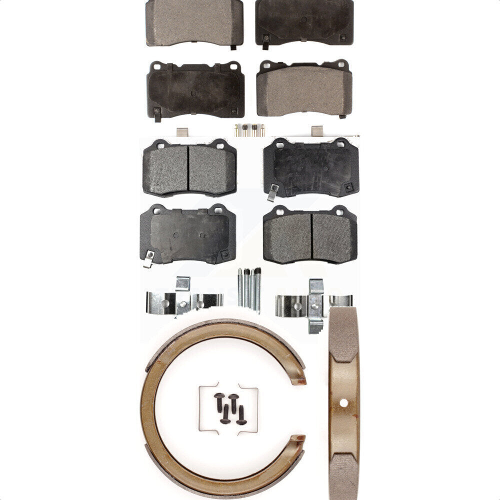 Transit Auto KFN-100562 Disc Brake Pad for 2005-2008 Cadillac STS - Front and Rear