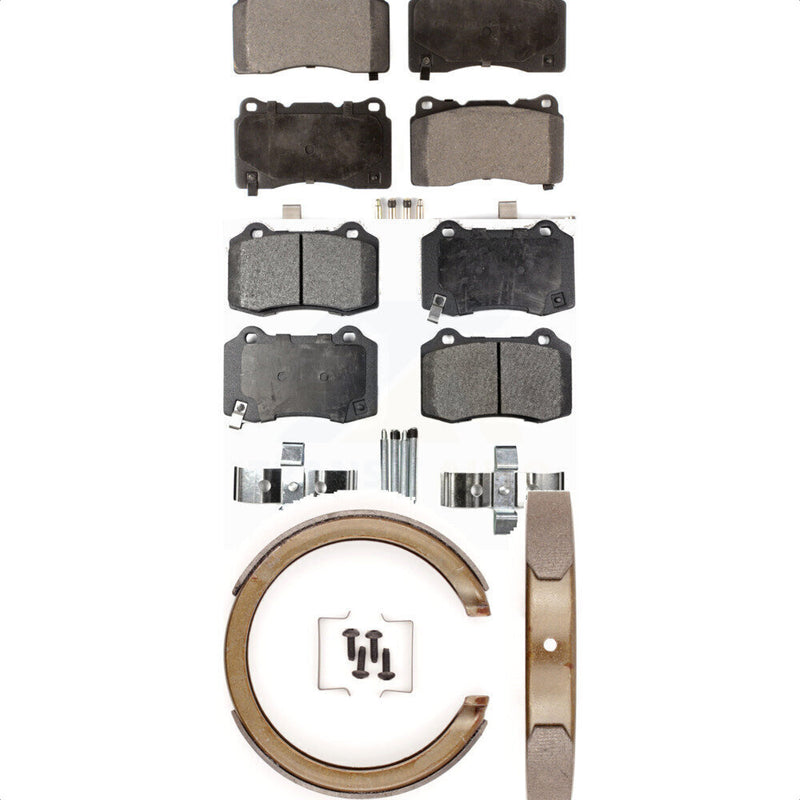 Transit Auto KFN-100562 Disc Brake Pad for 2005-2008 Cadillac STS - Front and Rear