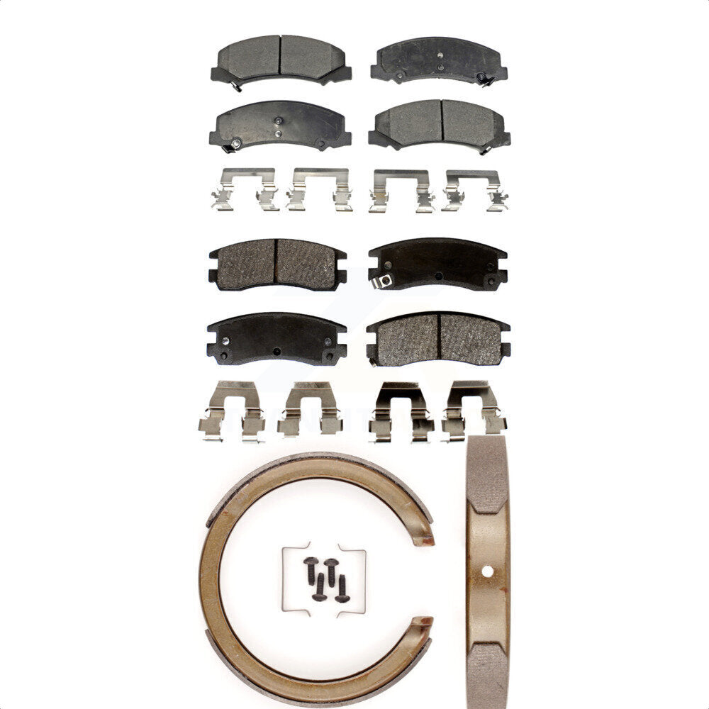 Transit Auto KFN-100564 Disc Brake Pad for 2006-2010 Chevrolet Impala, Chevrolet Monte Carlo - Front and Rear