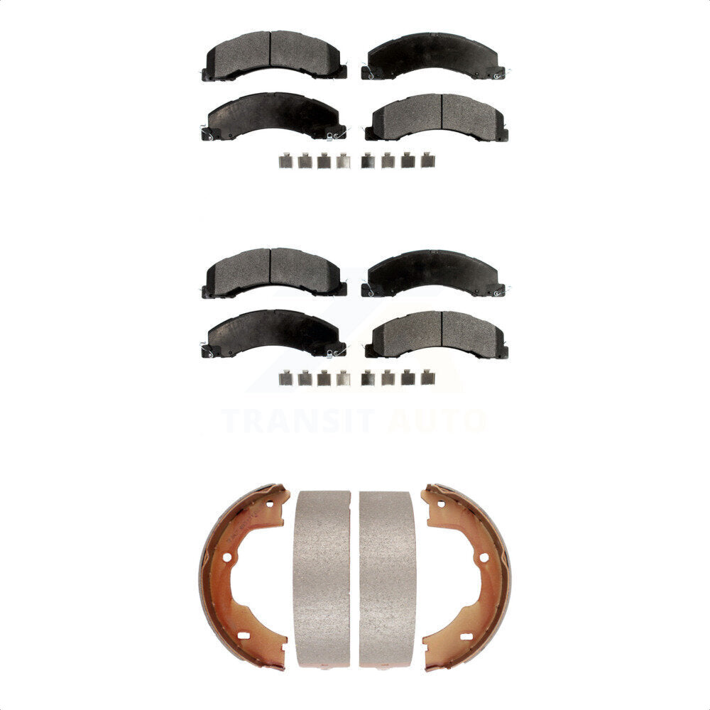 Transit Auto KFN-100568 Disc Brake Pad for 2008-2021 Ram 4500, Ram 5500 and More - Front and Rear
