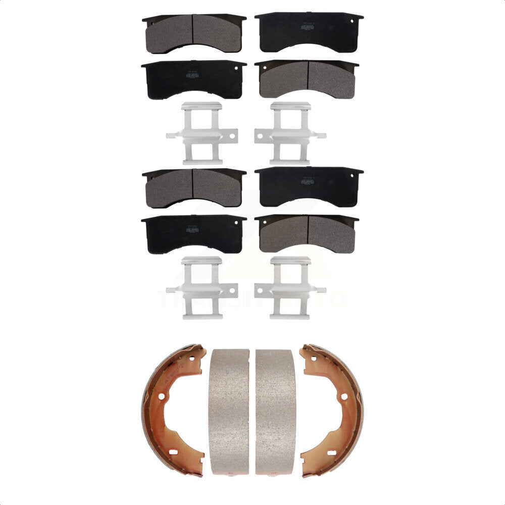 Transit Auto KFN-100570 Disc Brake Pad for 2004-2009 Chevrolet C5500 Kodiak, GMC C5500 Topkick - Front and Rear