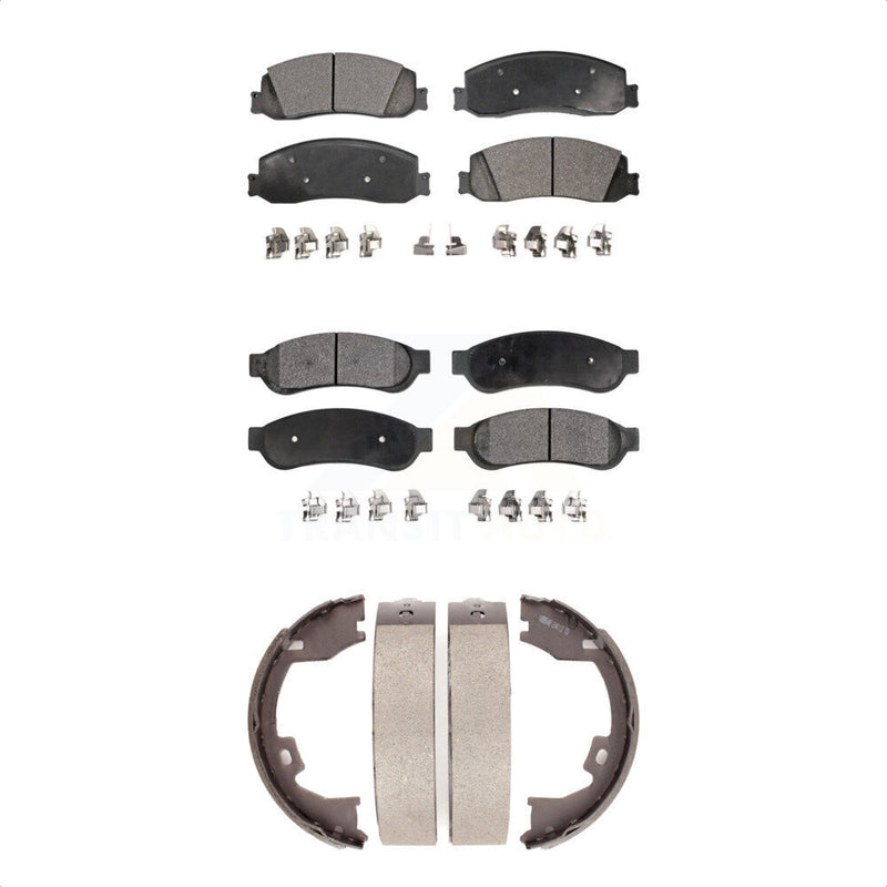 Transit Auto KFN-100572 Disc Brake Pad for 2008-2012 Ford F-350 Super Duty, Ford F-250 Super Duty - Front and Rear