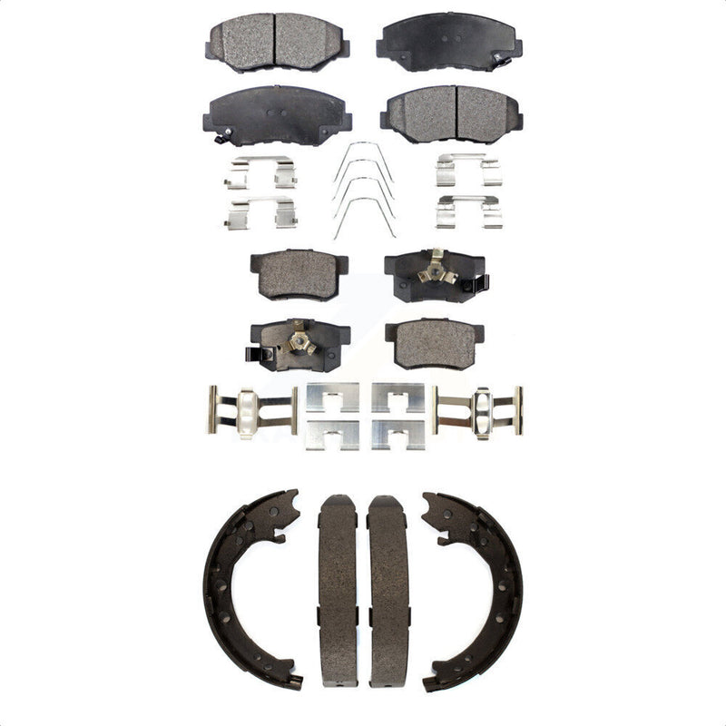 Transit Auto KFN-100576 Disc Brake Pad for 2005-2006 Honda CR-V - Front and Rear