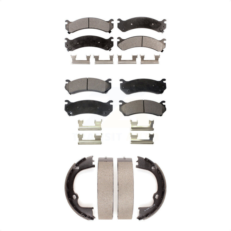 Transit Auto KFN-100579 Disc Brake Pad for 2007-2013 Chevrolet Silverado 2500 HD, Chevrolet Suburban 2500 and More - Front and Rear