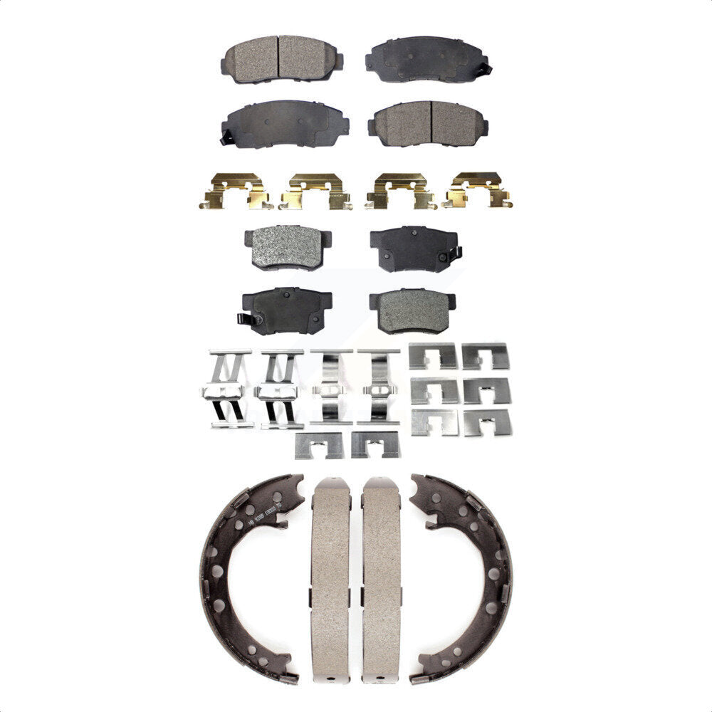 Transit Auto KFN-100580 Disc Brake Pad for 2007-2012 Acura RDX - Front and Rear