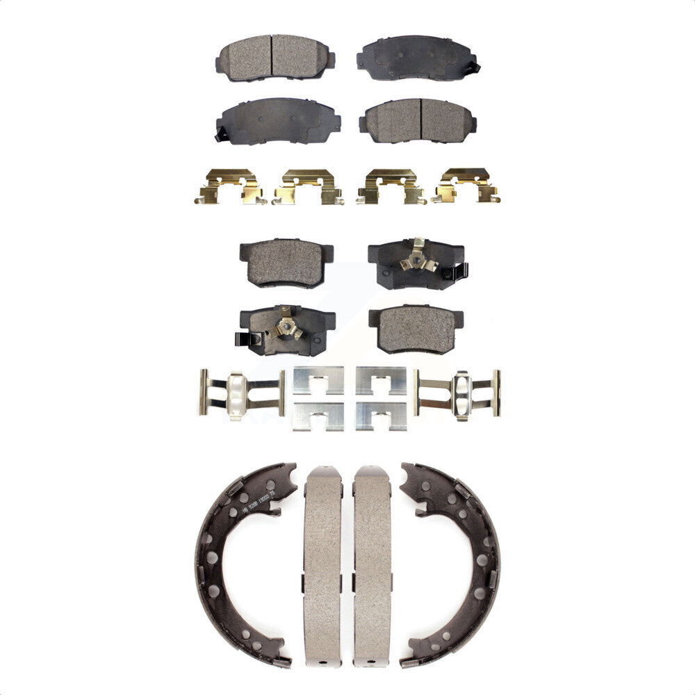 Transit Auto KFN-100581 Disc Brake Pad for 2007-2012 Acura RDX, Honda CR-V - Front and Rear
