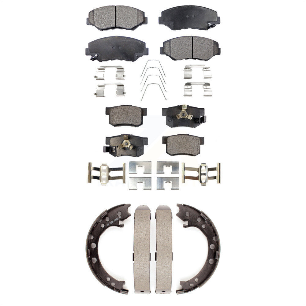 Transit Auto KFN-100582 Disc Brake Pad for 2012-2016 Honda CR-V - Front and Rear