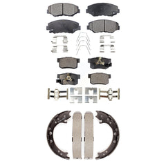 Transit Auto KFN-100582 Disc Brake Pad for 2012-2016 Honda CR-V - Front and Rear