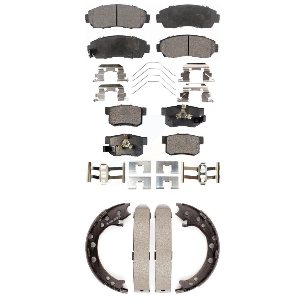 Transit Auto KFN-100583 Disc Brake Pad for 2012-2016 Honda CR-V - Front and Rear