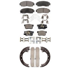 Transit Auto KFN-100583 Disc Brake Pad for 2012-2016 Honda CR-V - Front and Rear