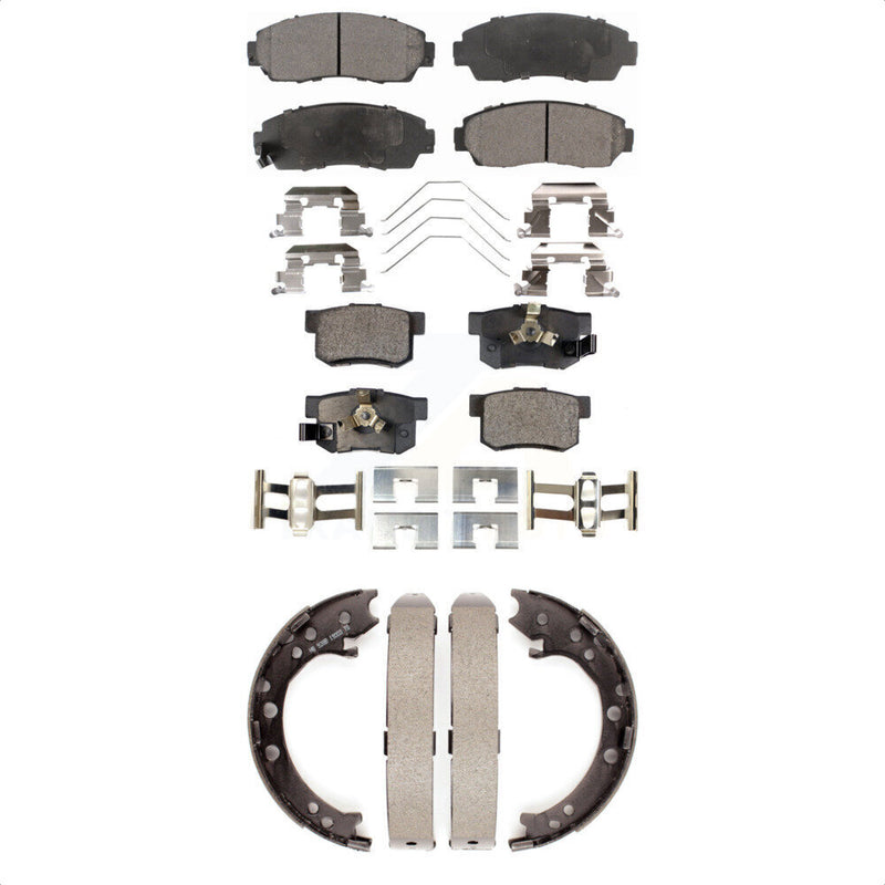 Transit Auto KFN-100583 Disc Brake Pad for 2012-2016 Honda CR-V - Front and Rear