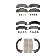 Transit Auto KFN-100585 Disc Brake Pad for 2008-2023 Ford E-450 Super Duty - Front and Rear