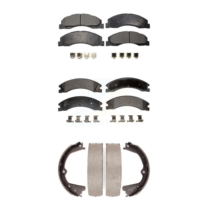 Transit Auto KFN-100585 Disc Brake Pad for 2008-2023 Ford E-450 Super Duty - Front and Rear