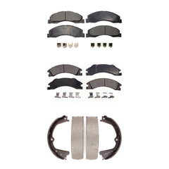 Transit Auto KFN-100586 Disc Brake Pad for 2008-2023 Ford E-350 Super Duty, Ford E-450 Super Duty and More - Front and Rear