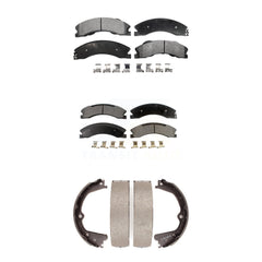 Transit Auto KFN-100587 Disc Brake Pad for 2012-2019 Nissan TITAN XD, Nissan NV1500 and More - Front and Rear