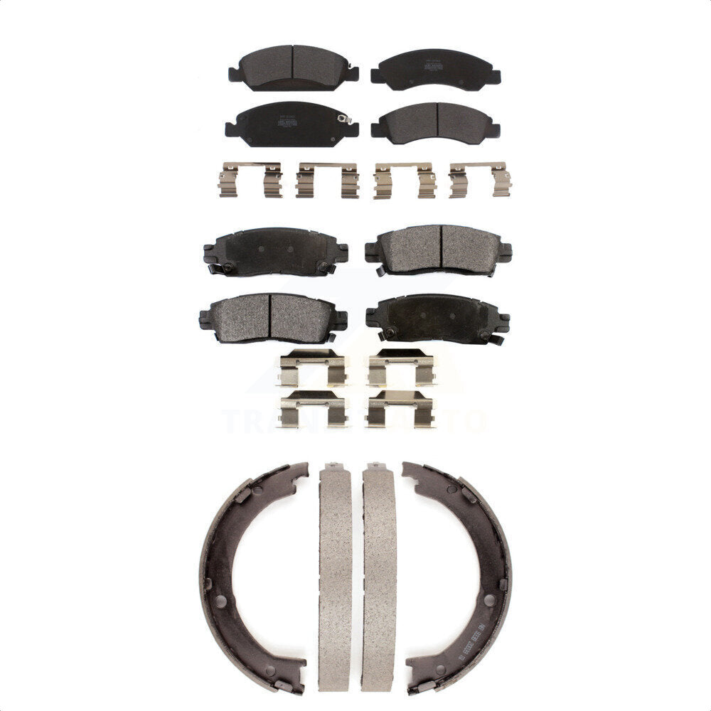Transit Auto KFN-100590 Disc Brake Pad for 2014-2016 Cadillac XTS - Front and Rear