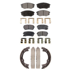 Transit Auto KFN-100595 Disc Brake Pad for 2010-2012 Hyundai Tucson - Front and Rear